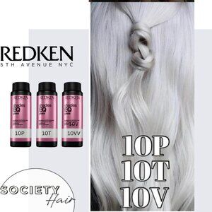 REDKEN Shades EQ Gloss Demi-Permanent Blonde Hair Toner. 10P + 10T + 10VV